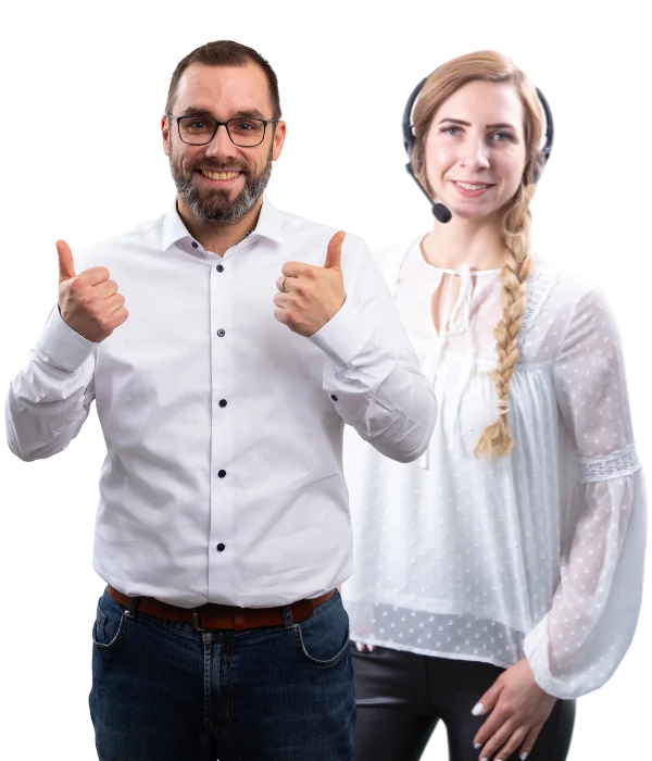 Am Online Marketing arbeitet das Team von Kundenwachstum bestehend aus Christian und Alexandra.