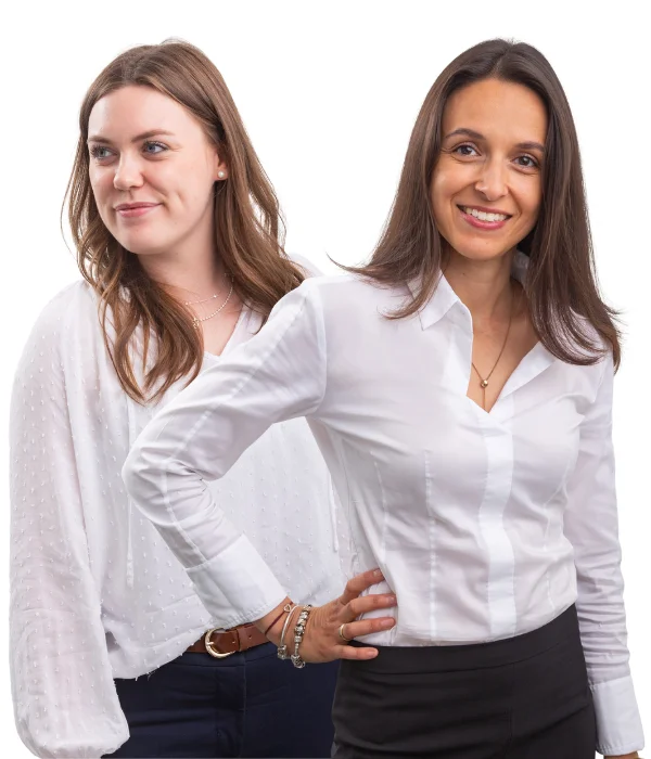 Am Online Marketing arbeitet das Team von Kundenwachstum bestehend aus Silke und Fiona.